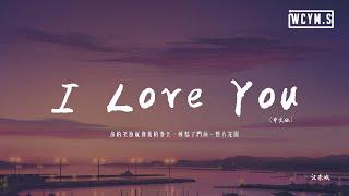 汪東城 - I Love You (中文版)「你的笑臉就像我的春天，鮮豔了門前一整片花園」【動態歌詞/pīn yīn gē cí】