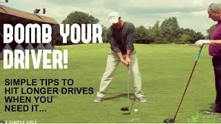 How To Hit Longer Drives And Bomb It: Simple Tips To Hit The Driver Longer On Tap
