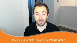 Bacancy - Testimonial From Philip Gomez for React Development Services #clienttestimonial #reactjs