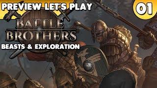 Battle Brothers - Beasts & Exploration - Preview Let's Play  #001 [Deutsch/German][Gameplay]