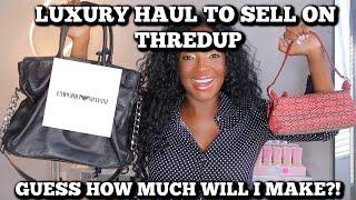 MY BEST LUXURY HAUL EVER TO SELL ON THREDUP Part 1 | HOW MUCH DID I SPEND| Thredup Selling Tips 2020