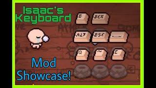 New Key-Inspired Items! Isaac's Keyboard Mod Showcase - The binding of isaac Repentance