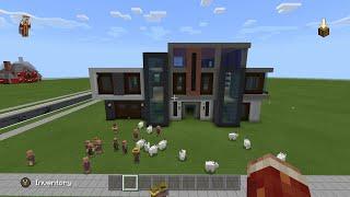 Building a modern house