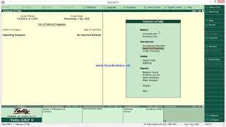 Import Ledgers, Stock items and any masters in Tally ERP9 (In Hindi)