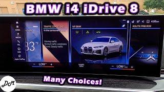 BMW i4 — Infotainment Review | iDrive 8, Apple CarPlay, Android Auto How-To