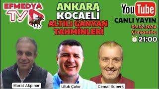 04.07.2024 Perşembe Ankara ve Kocaeli At Yarışları Altılı Ganyan Tahminleri