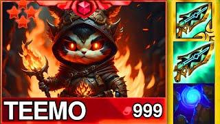 INFINITE HEALING TEEMO 4 STAR ⭐⭐⭐⭐ | TFT Set 9