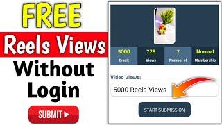 Without Login | Instagram Reels Views Kaise Badhaye | Free Reels Views On Instagram