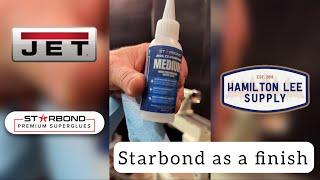 Using Starbond CA glue as a Woodturning Finish | Hamilton Lee Supply