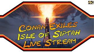 Conan Exiles: Isle of Siptah 015  Ressourcen und die Basis  Live Stream [4k]