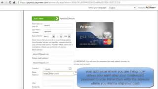 Get FREE Payoneer MasterCard With 25$ Bonus and Verify Paypal Account + Free Credit Card