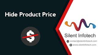 Hide Product Price | Odoo Module | Silent Infotech