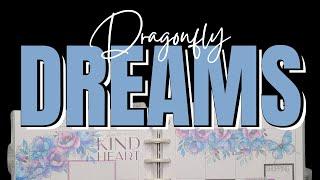 Vertical Layout Happy Planner | Dragonfly Dreams | Plan With Me