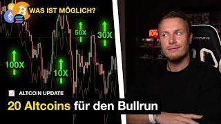 Altcoins: Haben diese 20 ALTCOINS Potenzial für ein BULLRUN-Portfolio? (Teil 2/2) | Altcoin Update