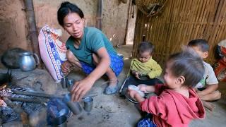 Happy Family, Living a Simple Life | Having Morning Food | Organic Village Life | BijayaLimbu