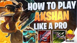 WILD RIFT | How To Play Akshan Like A PRO! | Challenger Akshan Gameplay | Guide & Build