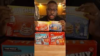 Mr Beast’s LUNCHLY vs LUNCHABLES! THE ONLY unbiased review! #foodreview #snacks #loganpaul #shorts