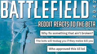 Reacting to the top Battlefield 2042 reddit posts of the Beta