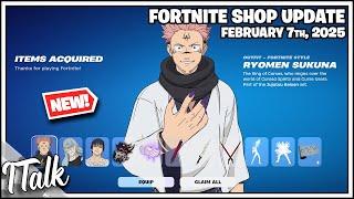 *NEW* JUJUTSU KAISEN WAVE 2! Fortnite Item Shop [February 7th, 2025] (Fortnite Chapter 6)