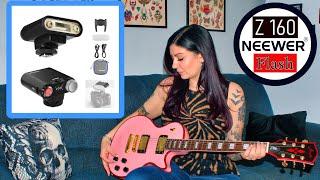 Review NEEWER Z160 | Camera Flash | Auto & Manual Nikon D300 Tattoo Model Photography Class 453