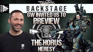 GW invited us to preview the Horus Heresy! | Tabletop Tactics Backstage