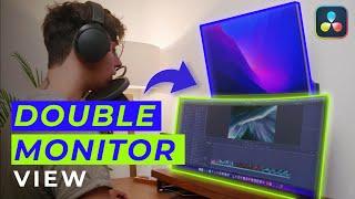 How to set up multiple displays in Davinci Resolve