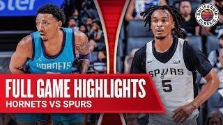 HORNETS vs SPURS | CALIFORNIA CLASSIC | FULL GAME HIGHLIGHTS