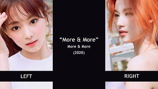 A Different Member Singing in Each Ear - TWICE More & More