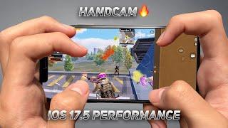 iPhone XS Max PUBG Mobile New Full Handcam Gameplay | PUBG/BGMI Perfromance After Update!