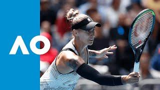 Polona Hercog vs. Rebecca Peterson - Match Highlights (1R) | Australian Open 2020