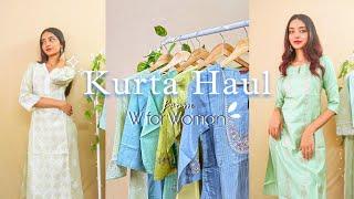 Kurta Haul from W for Woman | Sayani Paul