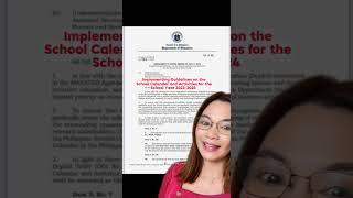 Kailan ang Graduation 2024? Amendment to DepEd Order No. 22 s 2023 #teacherbeia
