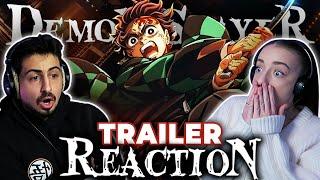 The Infinity Castle OFFICIAL TRAILER REACTION! | DEMON SLAYER