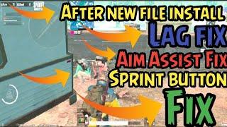 How To Fix PUBG mobile Lite Sprint Button Controls Settings (in hindi) || pubg lite gameplay