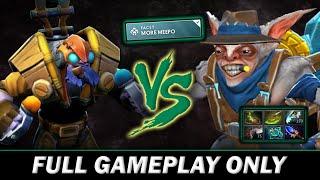 Hard Game?! MoreMeepo mid against buffed Tinker Mid! - Meepo Gameplay#798