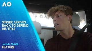 Jannik Sinner's Journey Back to Melbourne Park! | Australian Open 2025