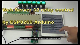 [Automation Module Project DIY] how to make web server relay by arduino