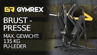 Brustpresse Gymrex GR-MG59 | Produktpräsentation