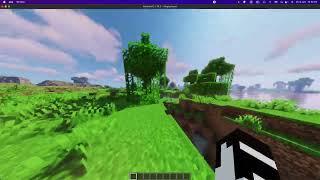 Native Minecraft Shaders Benchmark using Mac Studio with M1 Ultra