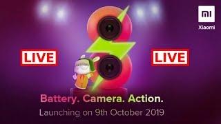 Xiaomi Redmi 8 Live Launch Event Stream.