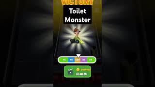 #Toilet Monster Game #explore #subscribe # short video #for you #