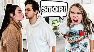 KiSSiNG in front of MY FAMiLY to see how they REACT! *Really awkward