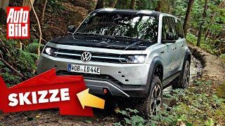 VW ID. Ruggdzz (2020): Skizze - Offroad - SUV - Elektro - Info