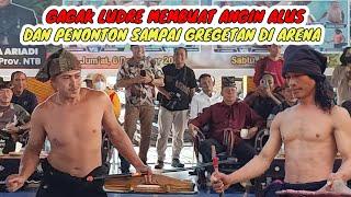 Angin Alus Dan Penonton Dibuat Gregetan Saat Ditantang Gagak Ludre / Peresean terbaru 2024