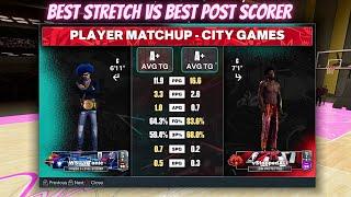 BEST STRETCH BIG VS BEST POST SCORER NBA 2K23!