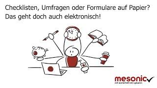 Checklisten, Umfragen oder Formulare auf Papier? Das geht doch elektronisch!