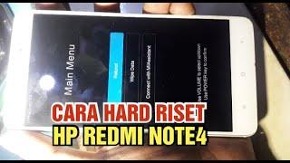 Cara Hard Riset Redmi Note4 #syarifaelektronik