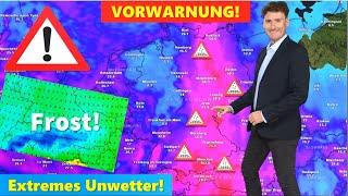 Sturzfluten: Extremes Unwetter möglich. Nach der Hitzewelle kommt der radikale Wetterumschwung.