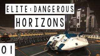 Elite: Dangerous Horizons Gameplay - #01 - Planetary Landings Beta! - Let's Play