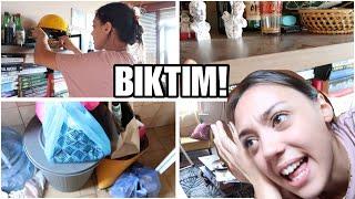 BEKAR EVİ TEMİZLİĞİ | BİR DAHA TEMİZLİK YAPMAK İSTEMİYORUM :))